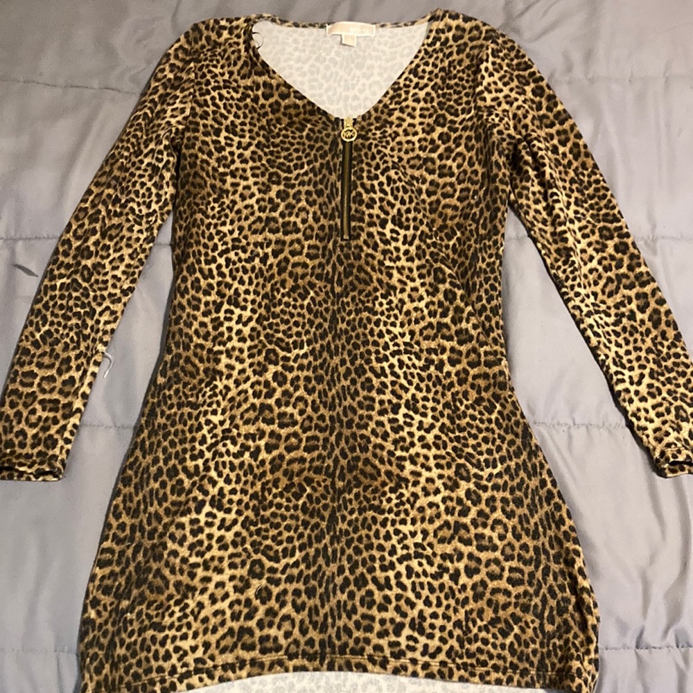 Michael Kors leopard dress